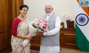 CM Ms. Atishi of Delhi calls on Prime Minister Modi