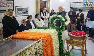 PM Modi pay tributes to the Former Prime Minister Dr. Manmohan Singh